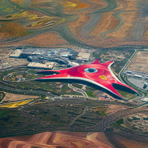 Abu Dhabi City Tour With Ferrari or Yas transfers